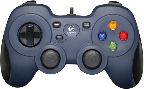 Mando Gamepad Logitech F310 Azul Y Negro