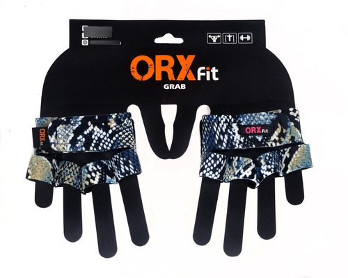 Guantes Pesas Grabs - Orxfit - Blue Snake