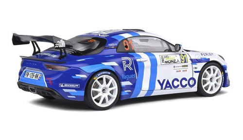 Alpine A110 Rally Wrc Monza 2020 Auto Escala 1:18
