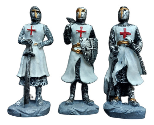 Adorno Set Caballero Medieval Cruzados Templarios