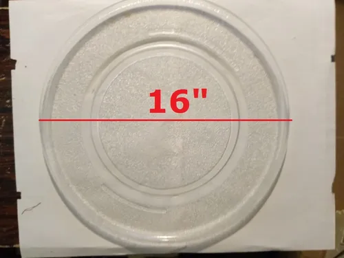 Plato Vidrio Para Microondas (Usado)