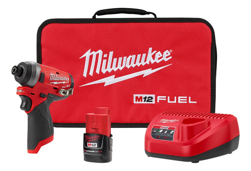 Kit De Llave De Impacto Hexagonal Milwaukee M12 Fuel 1/4
