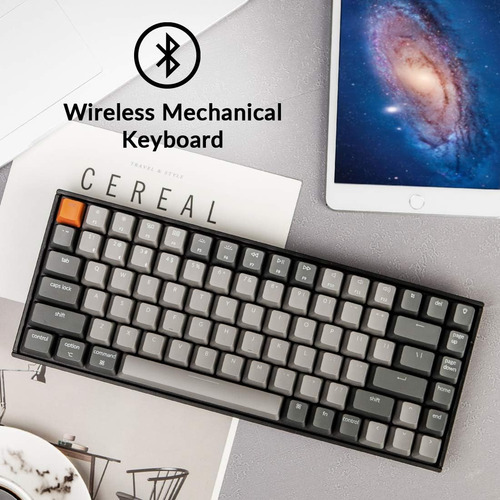 Keycron K2 75% Diseño Bluetooth Wireless Mechanical Gaming K