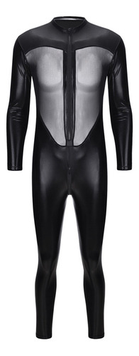 Ropa Interior Sexy Para Hombre De Piel Sintética Transparent