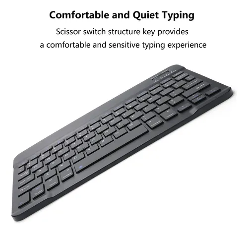 Combo De Teclado Y Ratón Acolarid Recargable Bluetooth