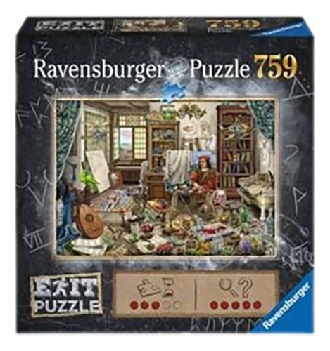 Ravensburger 759pzs Estudio Artistico 16843 Rdelhobby Mza