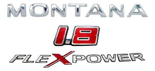 Emblemas Montana 1.8 E Flexpower 2002 2003 2004 2005 2006
