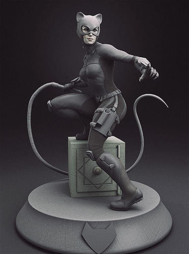 Archivo Stl Impresión 3d - Batman Catwoman Safe Box