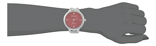 Anne Klein ® reloj Mano Mujer Con Diamante Genuino 2627bysv