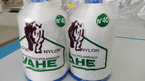 Hilo Nylon 60-40-30-20-10 Blanco Para Cuero - Marroquineria