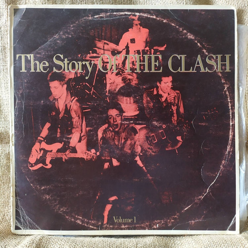 Clash The Story Of The Clash  Vinilo Doble  Ed. Brasil  1988