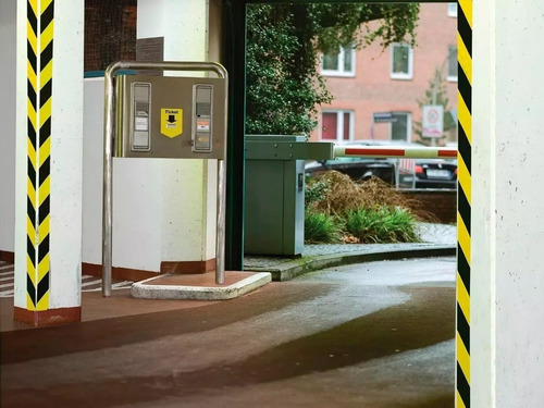 Imagen 5 de 8 de Cinta Demarcatoria Tesa Cebrada Premium - Pvc- 50mm X 66m.