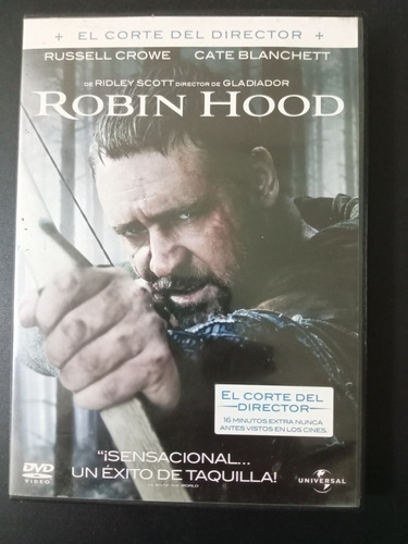 Dvd Original Robin Hood Con Russell Crowe