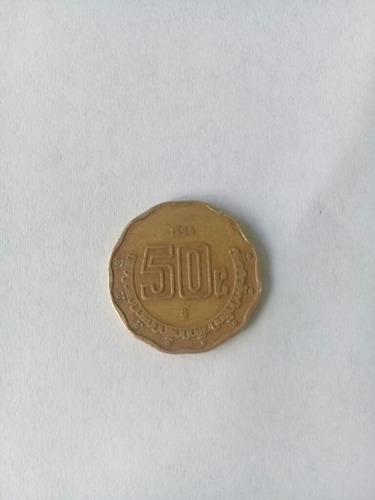 Moneda De 50 Centavos De 1894 Error De Edición 
