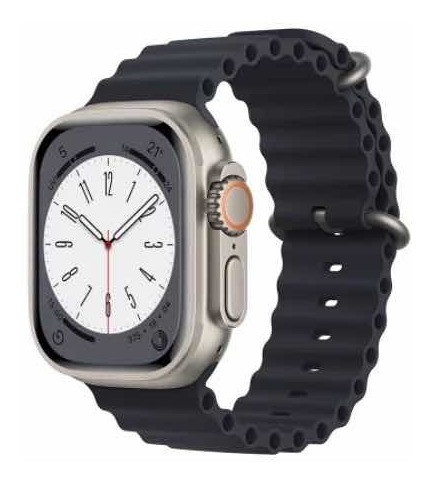 Imagen 8 de 10 de Correas Para Apple Watch Ultra Tipo Ocean De Silicone