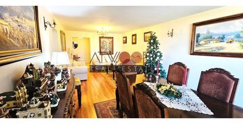 Depto 3er Piso 3 Dorm + Serv. Apumanque / 145 M2 Totales