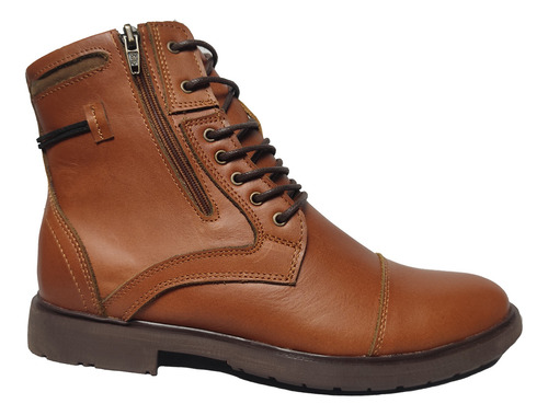 Bota York Para Hombre En Cuero Marca Monserrate