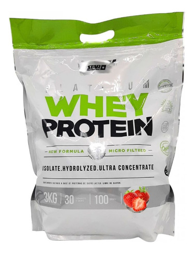 Proteína De 3kg Star Nutrition Whey Protein 