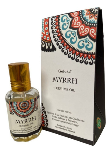 Óleo Perfumado Goloka Myrrh Mirra 10 Ml Cx C12