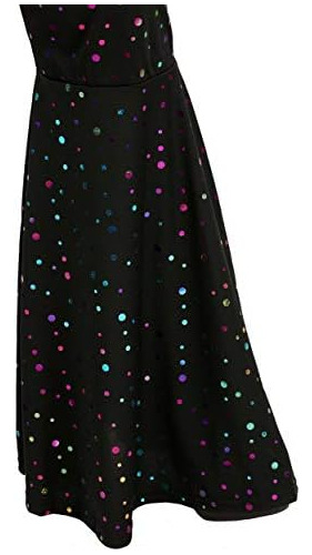Dreamgirl Disfraz De Muñeca Disco Para Mujer, Negro, Mediano