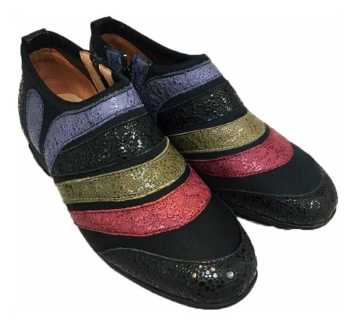 Imagen 1 de 3 de Zapato De Cuero Cómodo Para Dama Modelo 94 / Colores