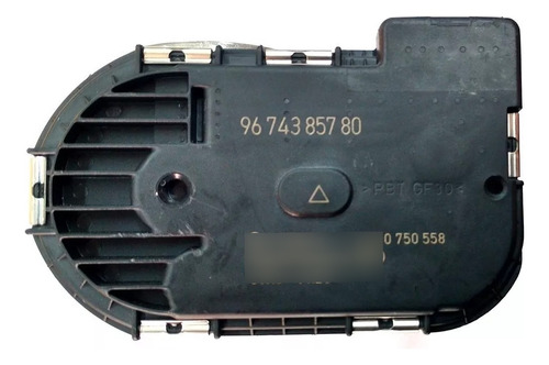 Cuerpo Mariposa Peugeot 208 1.5 16v Bosch 9674385780 Egs