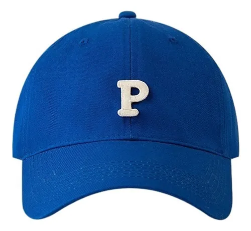 Gorra De Béisbol Unisex De Moda Con Letra P Japonesa