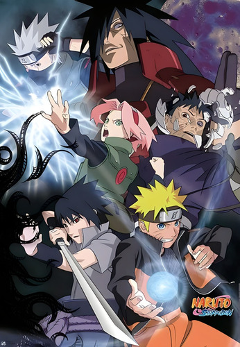 Poster Naruto Autoadhesivo 100x70cm#1289