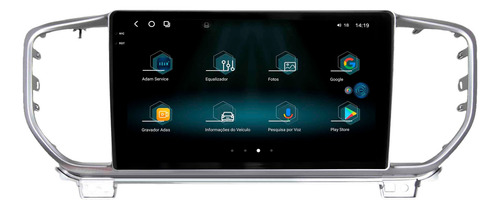 Multimidia Aikon Fóton Sportage 2019 A 2022 12+256gb Octa 9p
