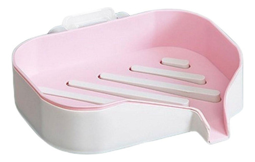 Soporte De Jabón Para Ducha De Baño, Bandeja De Rosa Y