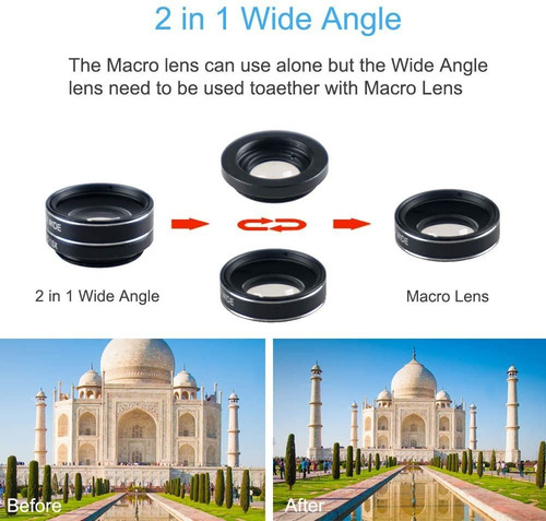 Kit De Lentes De Camara Para Telefono Para iPhone 11pro Max