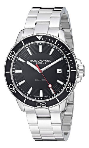 Reloj Raymond Weil Tango Men's Diver Watch, Quartz, Black Di