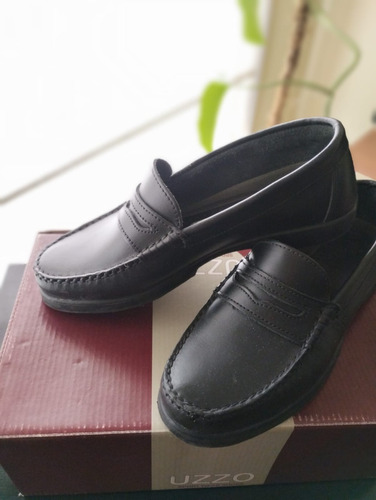 Mocasines De Cuero Marca Uzzo Hombre Talle 40