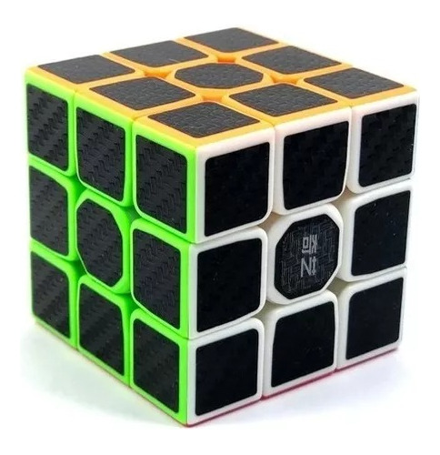 Cubo Rubik Fibra Carbono 3x3 Original Qiyi Warrior W 