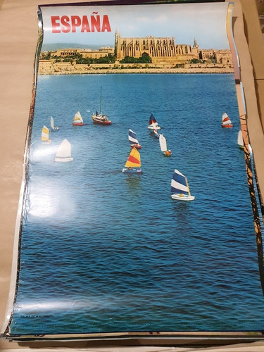 Antiguo Afiche Turistico Original-españa- Mallorca-a109