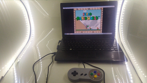 Notebook + 400 Jogos + Controle Retrô Snes
