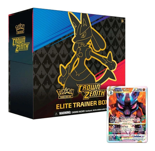 Pokémon! Tcg Crown Zenith Elite Trainer Box 