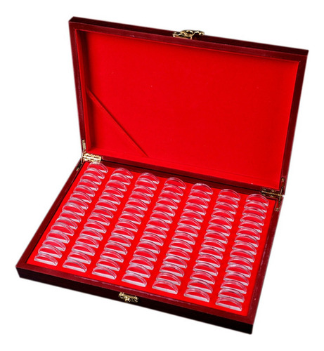 Zx Caja Redonda Para Guardar Monedas, 100 Unidades, Con