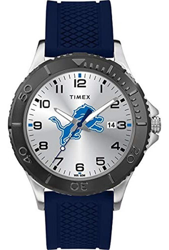 Reloj Timex Men's Twzfliome Nfl Gamer Detroit Lions