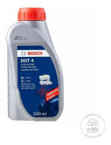 Liquido De Frenos Bosch Dot 4 500cc