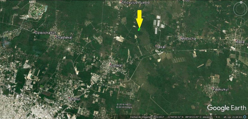 Terreno Habitacional 2.6 Has, Ideal Para Desarrollo, Colinda Con Desarrollo Residencial, En Conkal