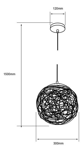 Lámpara Colgante Aluminio Para Comedor/sala Tecnolite Estructura Gris