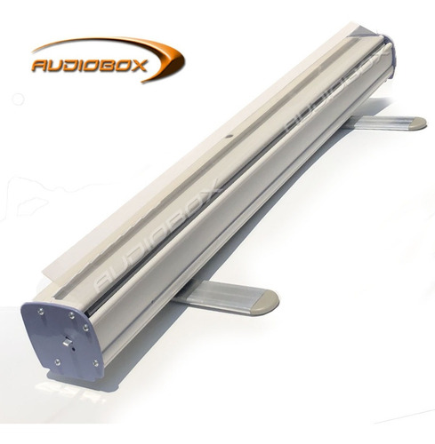 Roll Up Porta Banner Display De Plástico Pvc 80cm X 2 Mts