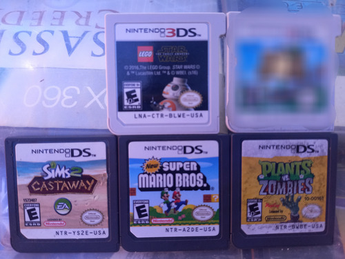 Lote De Juegos De Nintendo Ds Y 3ds