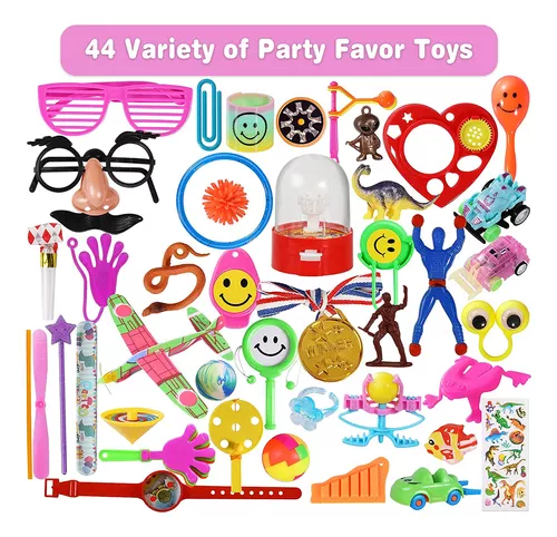 Paquete surtido de juguetes de recuerdo de fiesta para niños, relleno de  piñata para bolsa de