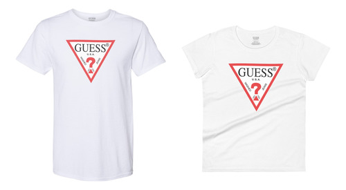 Playeras Duo Pareja Para Novios Guess | Guess Novios Duo