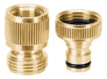 Comprar Conectores De Laton Solido Sistema Click Para Grifo Truper Color Dorado oscuro