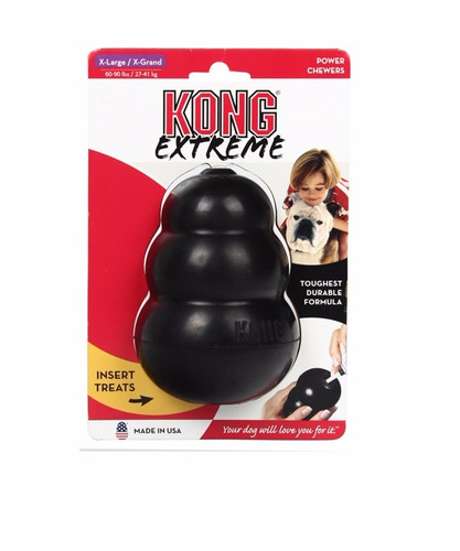 Kong Extreme X-large - Negro  27-41 Kg - Juguete