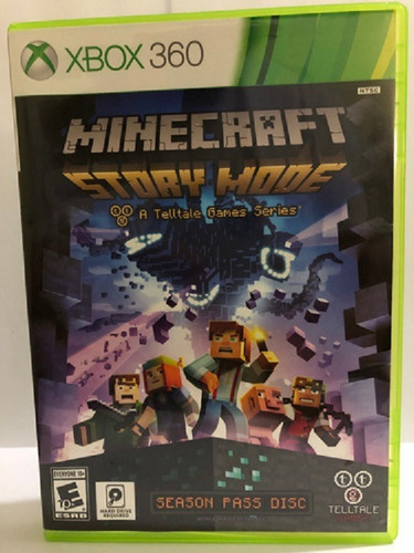 Minecraft Story Mode Season Pass Disc Juego Xbox 360 Fisico