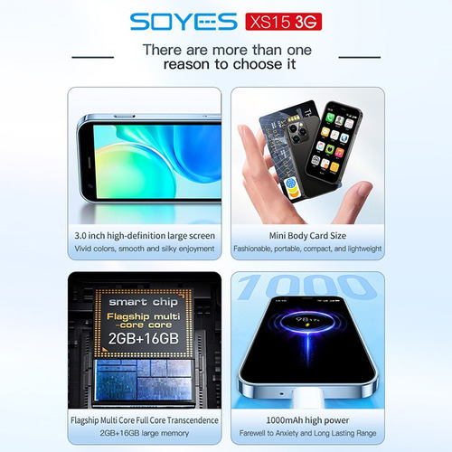 // Mini Smartphone Android Ultrapequeño Para Estudiantes 2024.